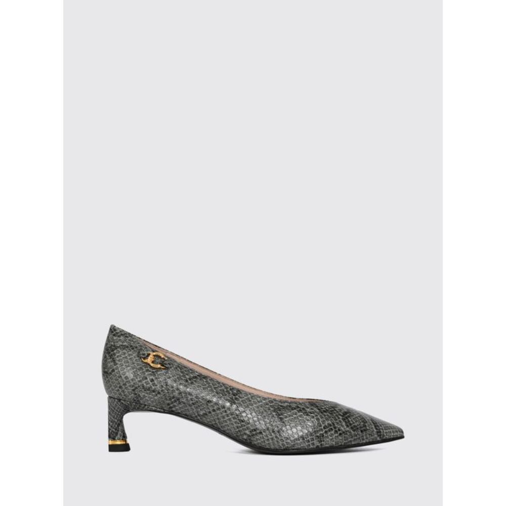 Coccinelle Women Coccinelle Python Print Leather Low-Heeled Pumps